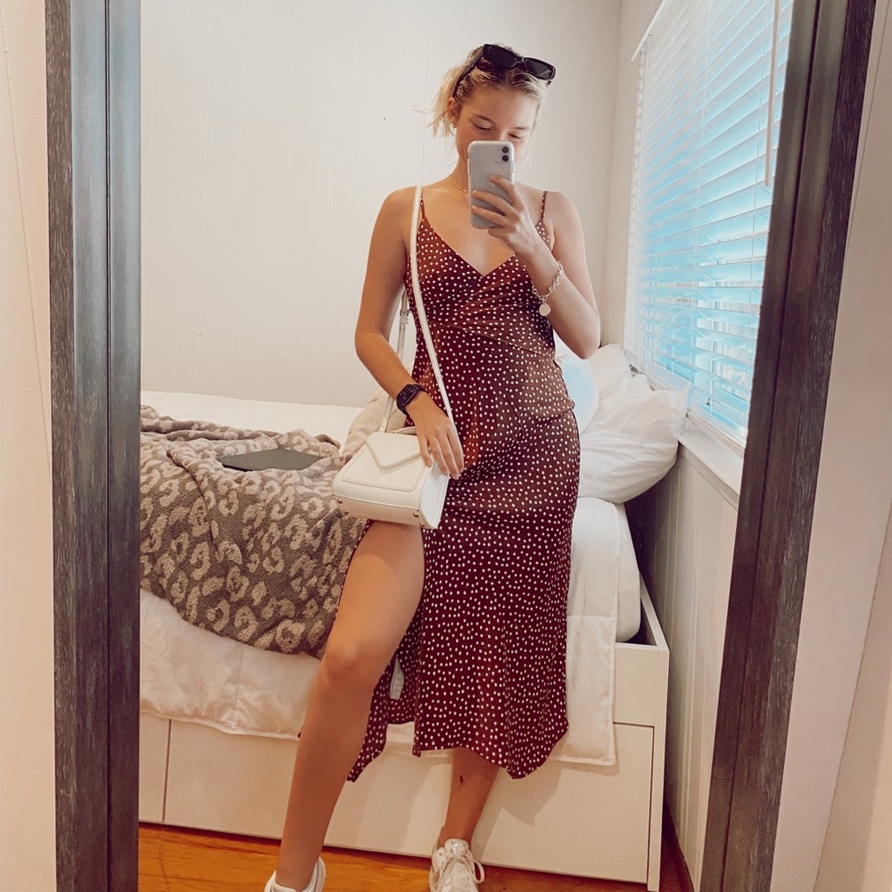 urban polka dot maxi!